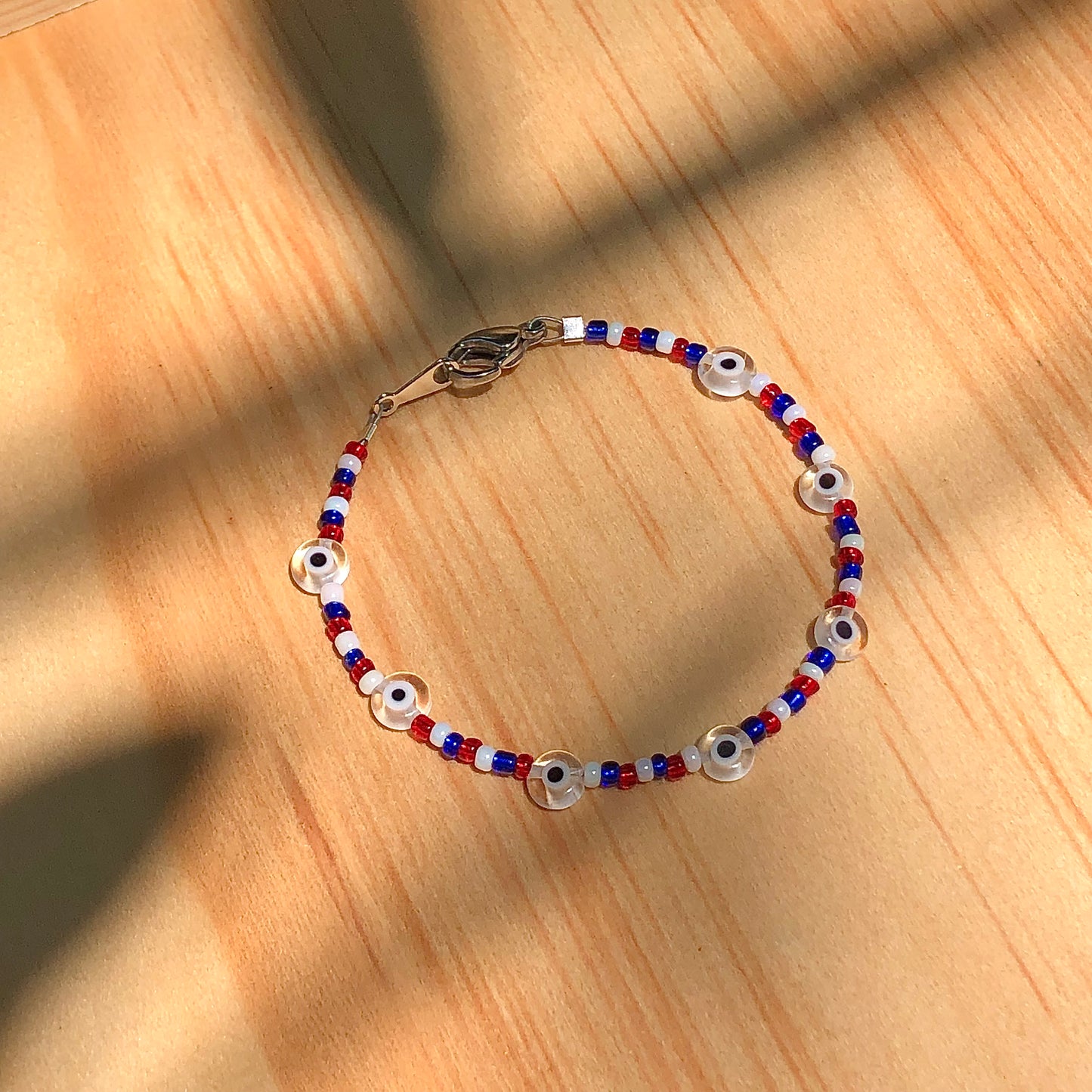 USA Evil Eye Bracelet