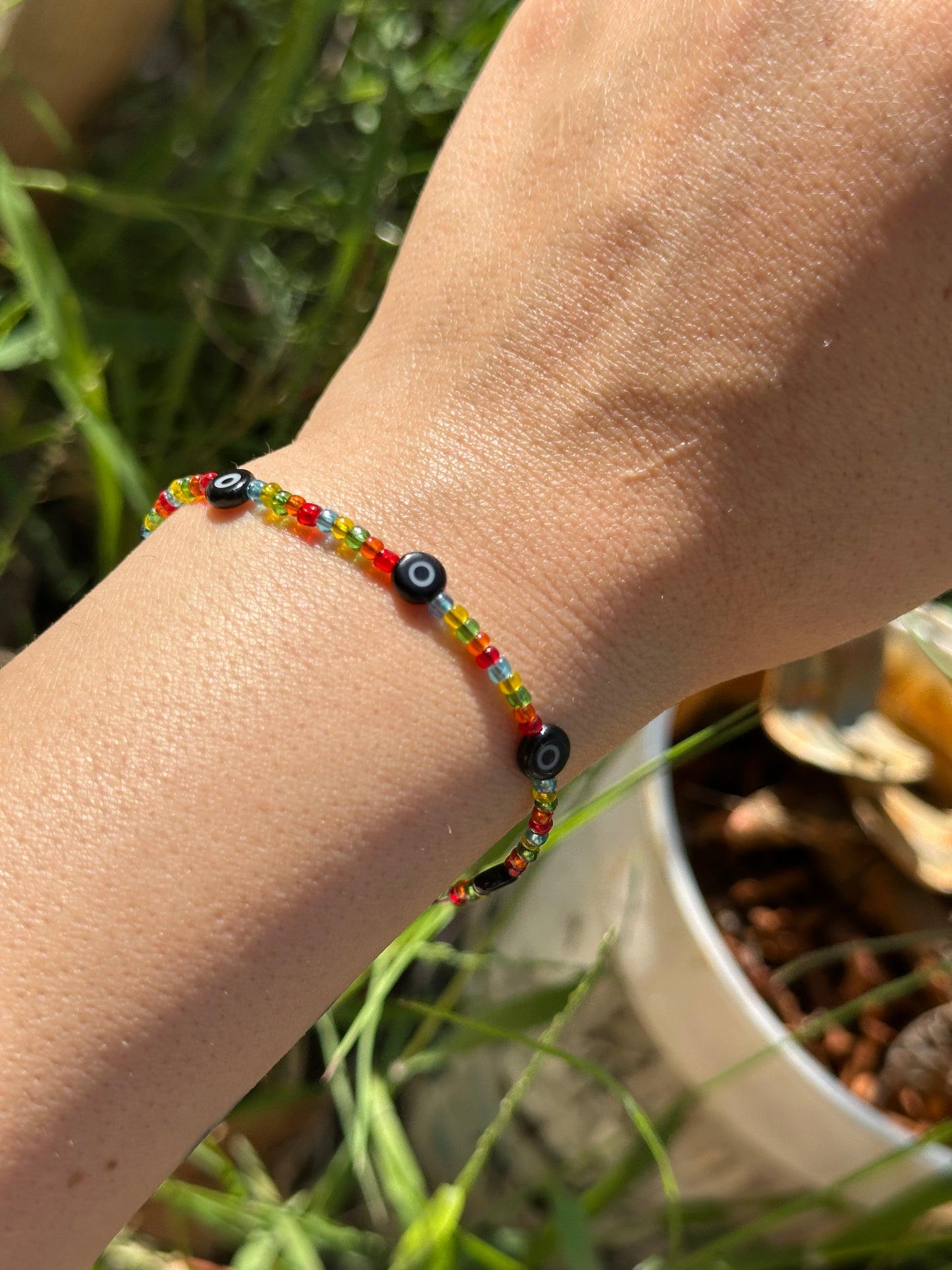 Summertime Evil Eye Bracelet 🧿