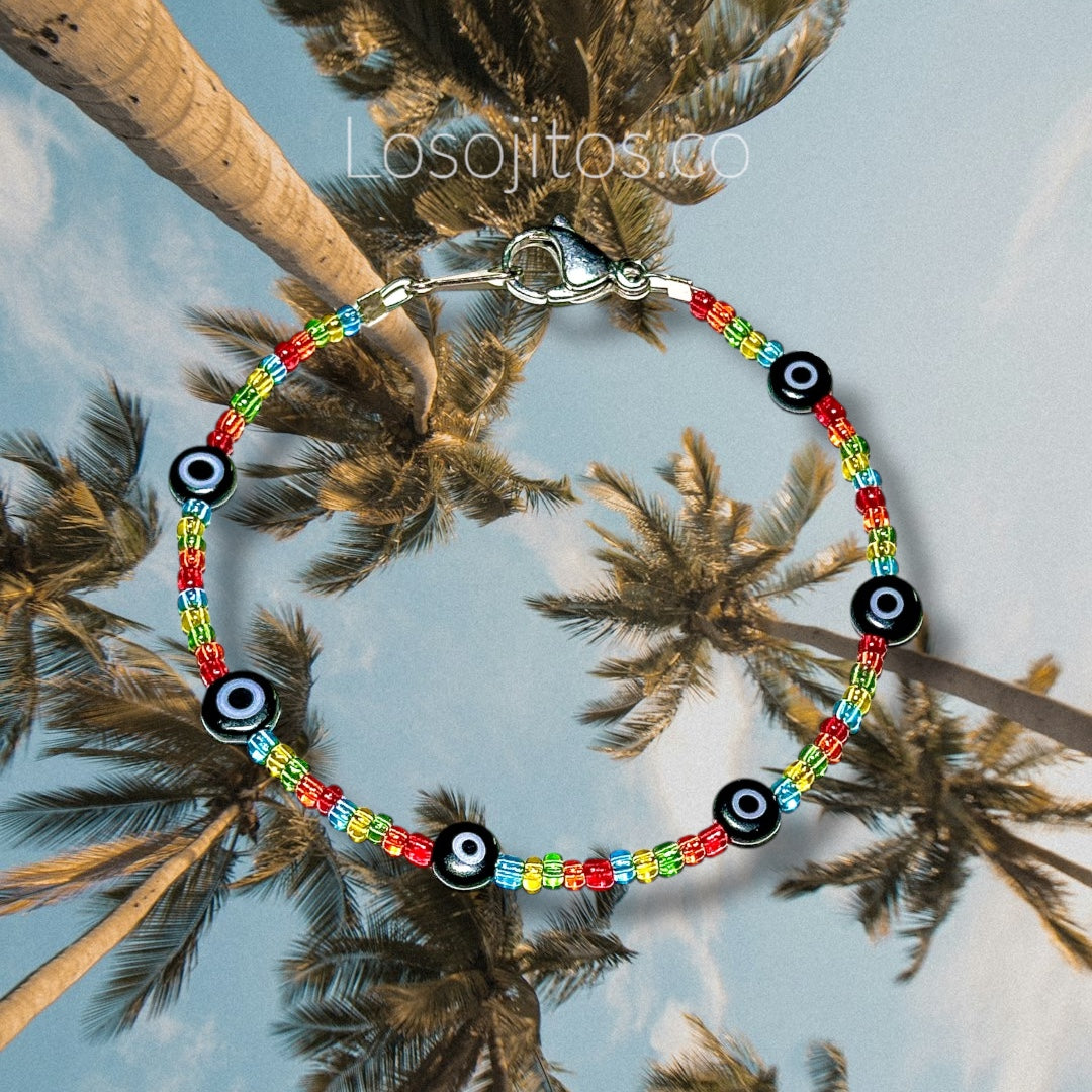 Summertime Evil Eye Bracelet 🧿