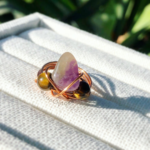 Amethyst & Tiger’s Eye 7 1/2