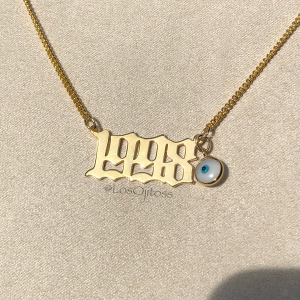 Birth Year Necklaces