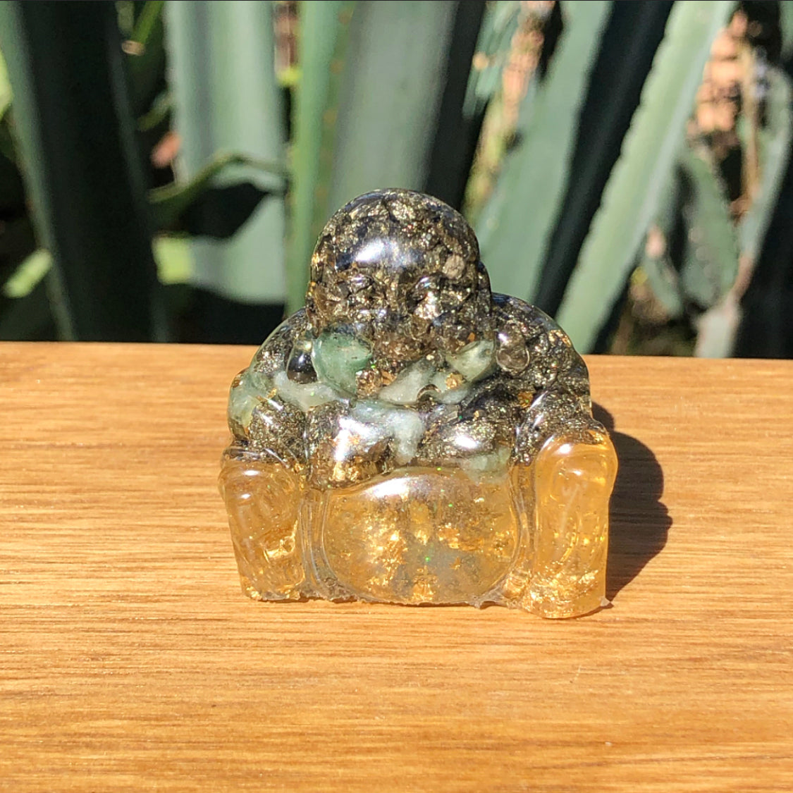 Buddha Pyrite/Aventurine