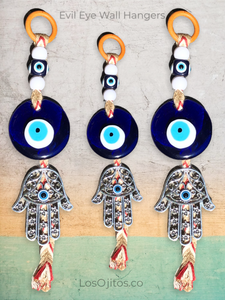 Evil Eye Hand of Fatima wall hanger