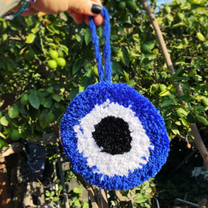 Royal Blue Evil Eye (wall hanger)