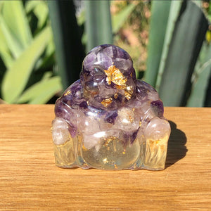 Buddha Amethyst/Rose Quartz