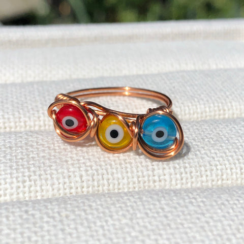 Los Ojitos ring (size 9)